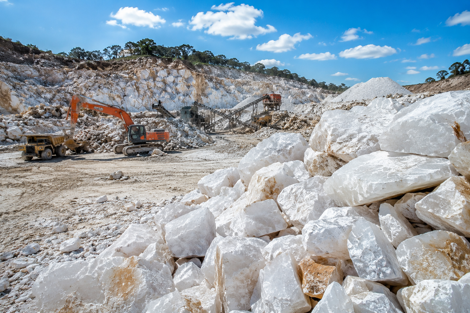 Mining landscape